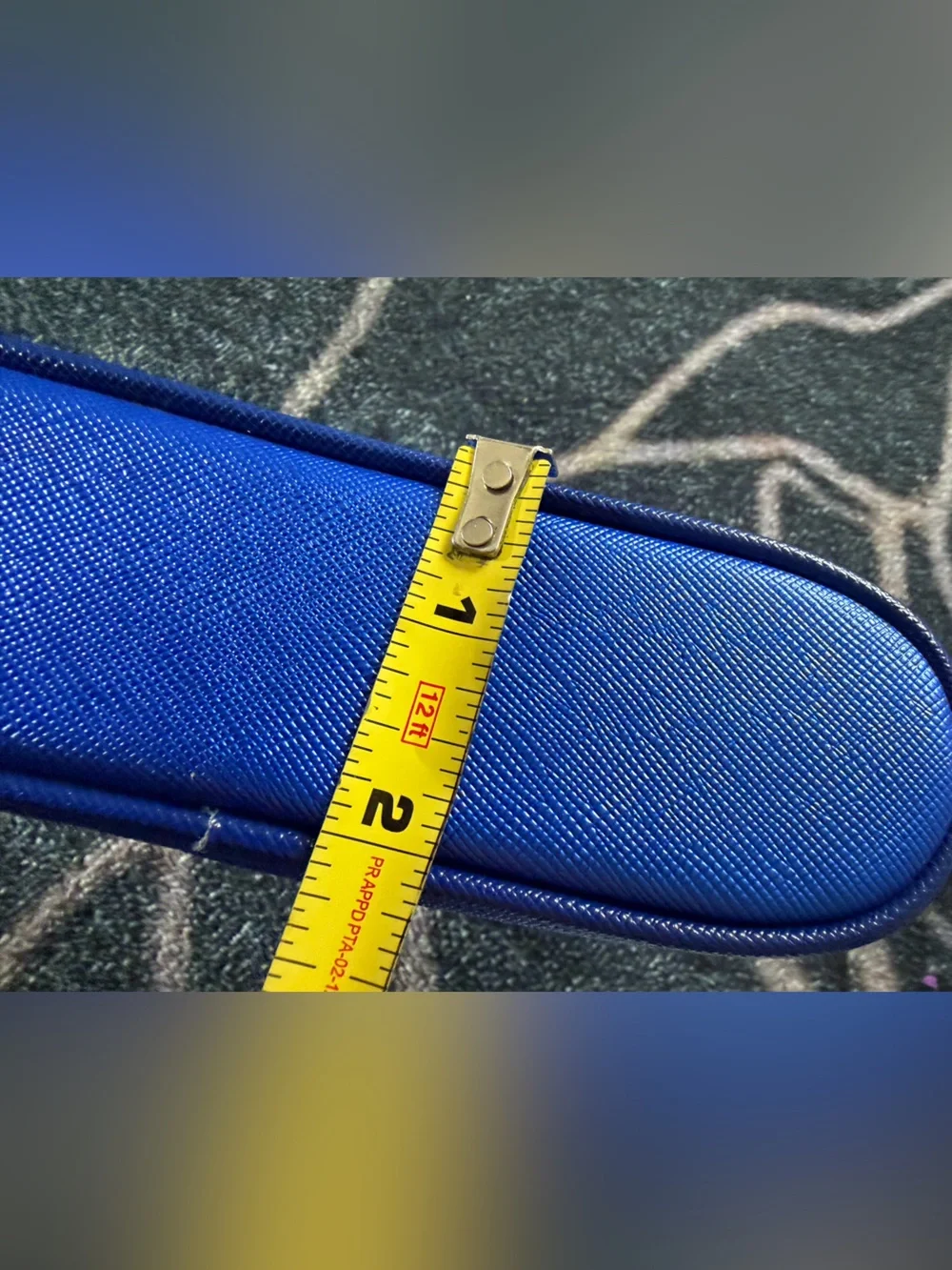 La Mer Royal Blue Cosmetic Case